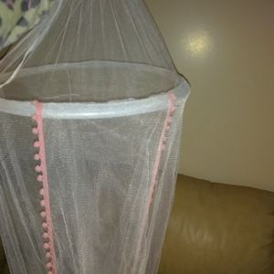Baby girls bed canopy